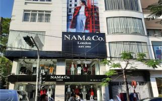 Công trình làm biển quảng cáo thời trang NAM &Co quảng ninh