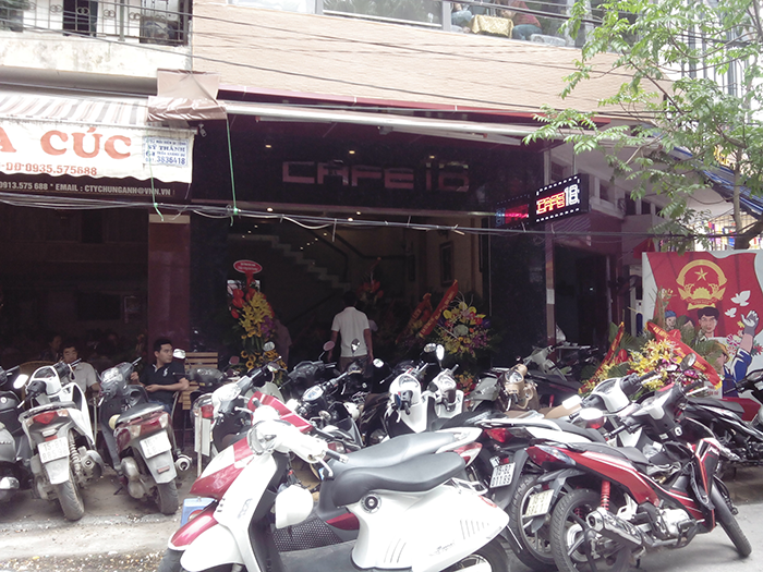 thi cong cafe 18 Phan Bội Châu